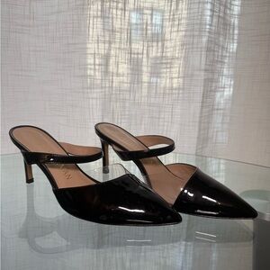 Stuart Weitzman Black Patent Heels